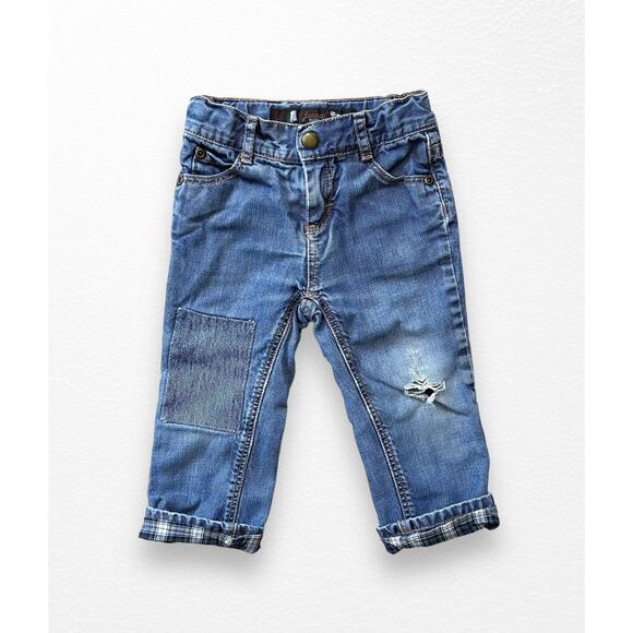 Jacadi Paris Distressed Jeans, 18 Months - Picture 1 of 6